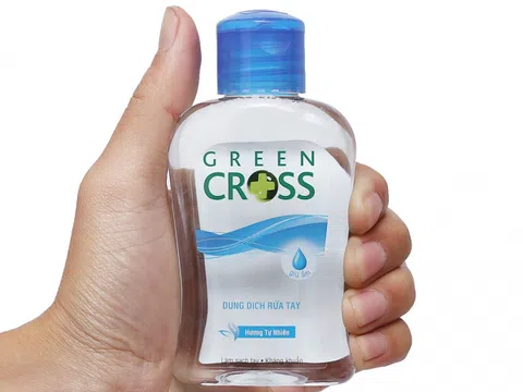 Thu hồi dung dịch rửa tay Green Cross hương tự nhiên trên toàn quốc vì không đạt chất lượng