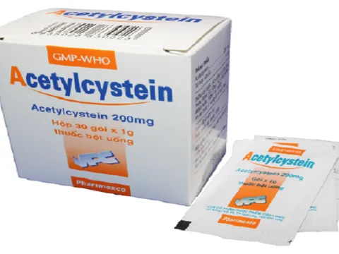 Lô thuốc Acetylcystein bị thu hồi vì không đạt tiêu chuẩn chất lượng