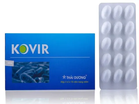 Quảng cáo Viên uống Kovir của Sao Thái Dương 'diệt trừ Virus', 'khỏi ngay sau lần uống đầu tiên' lừa dối người dùng