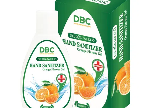 Tự ý 'vẽ' thêm công dụng, Gel rửa tay khô Hương cam DBC đang lừa người tiêu dùng?