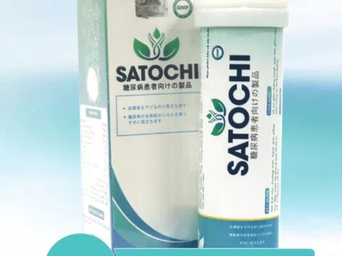 Cẩn trọng với thông tin quảng cáo thực phẩm bảo vệ sức khỏe Satochi