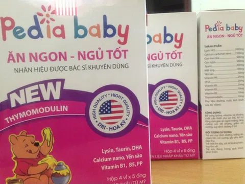 Nhiều website quảng cáo không đúng sự thật về Sản phẩm Pedia Baby Ăn ngon, lừa dối người tiêu dùng